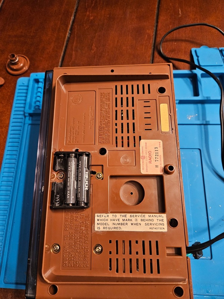 Panasonic Model RC-6015 Back to the Future Modification Service