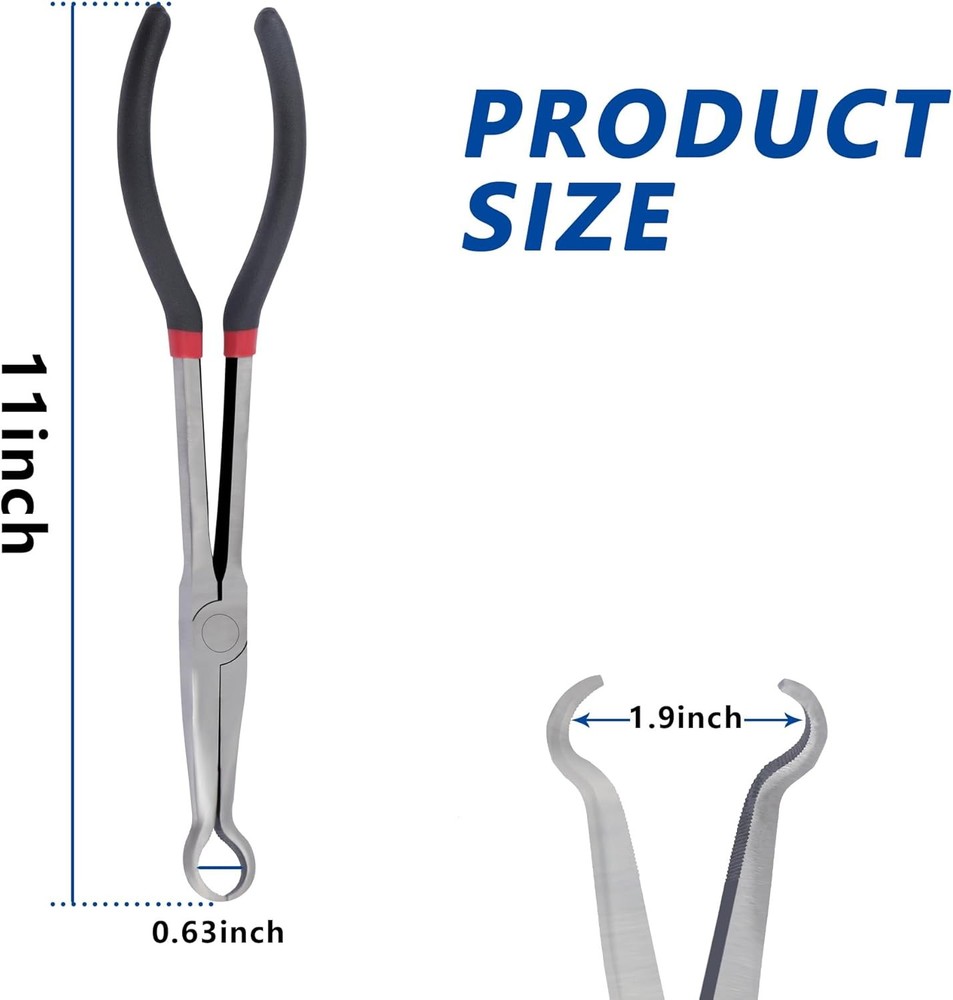 Spark Plug Pliers Tool Long Reach 11 Inch