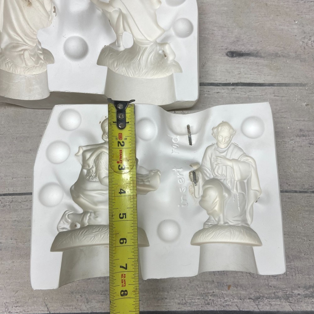 Atlantic Mold Ceramic Casting Mold Nativity Scene Figures #A41