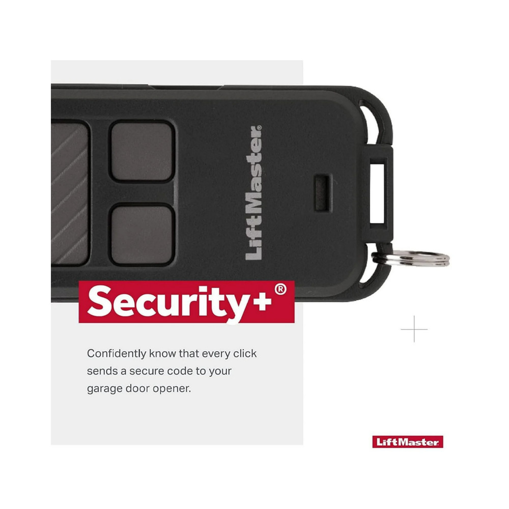 LiftMaster 890MAX Remote – Universal Garage Door 3-Button Keychain (2 Pack)