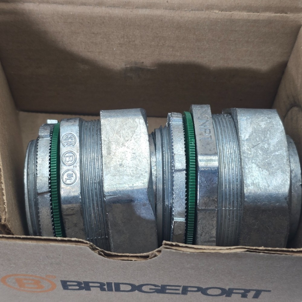 Bridgeport 435-LT2 2" Liquid-Tight Connector 2 Pack
