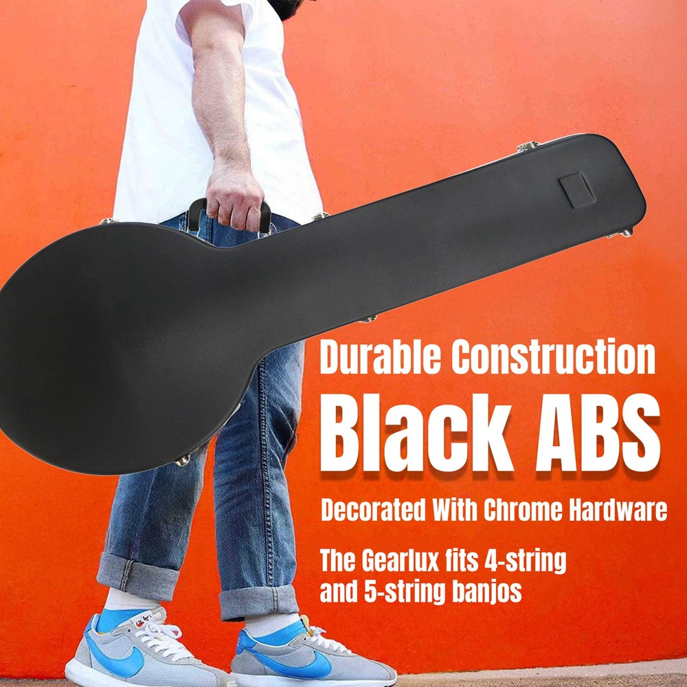 Gearlux Banjo ABS Case - Black