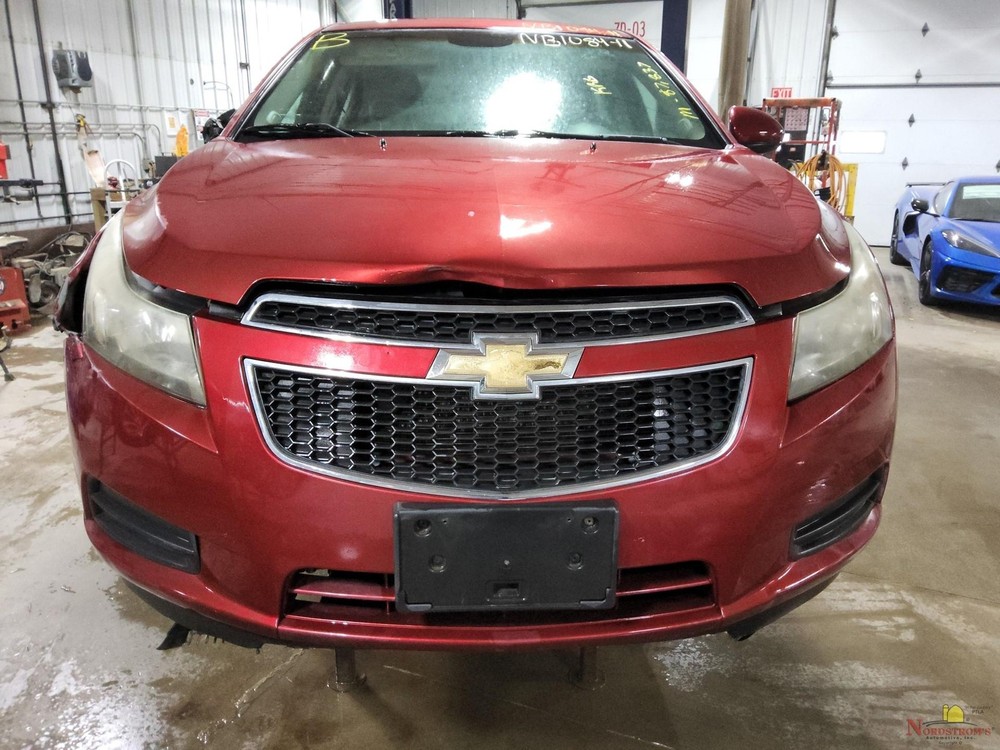 2011 Chevy Cruze Passenger Front Headrest Only Gray Cloth