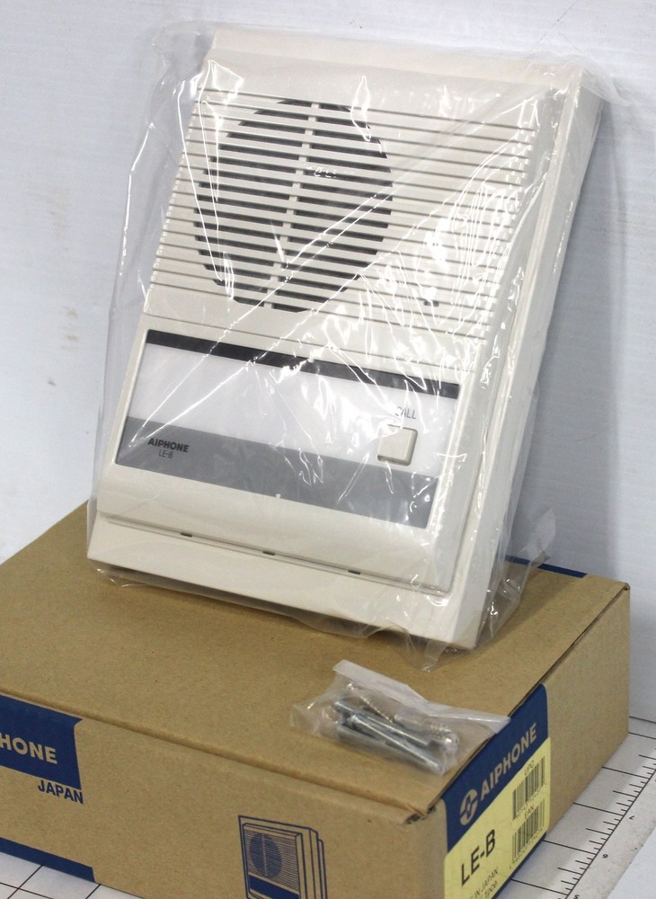 AIPHONE LE-B INTERCOM CALL STATION White New