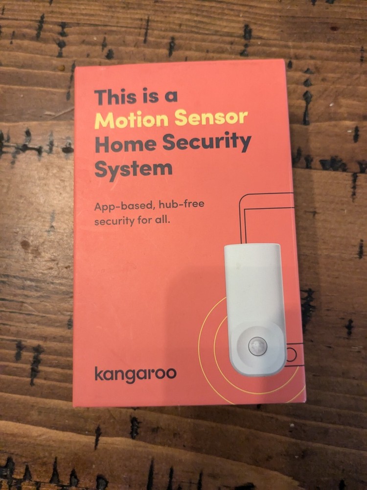 Kangaroo Home Security Motion Sensor App Based Model: MOTION2  A0001.  Ef