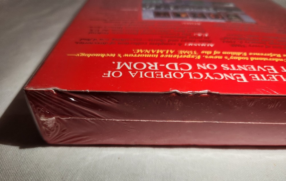 Time Almanac 1994 Reference Edition CD Apple Mac Computer VINTAGE SEALED RARE