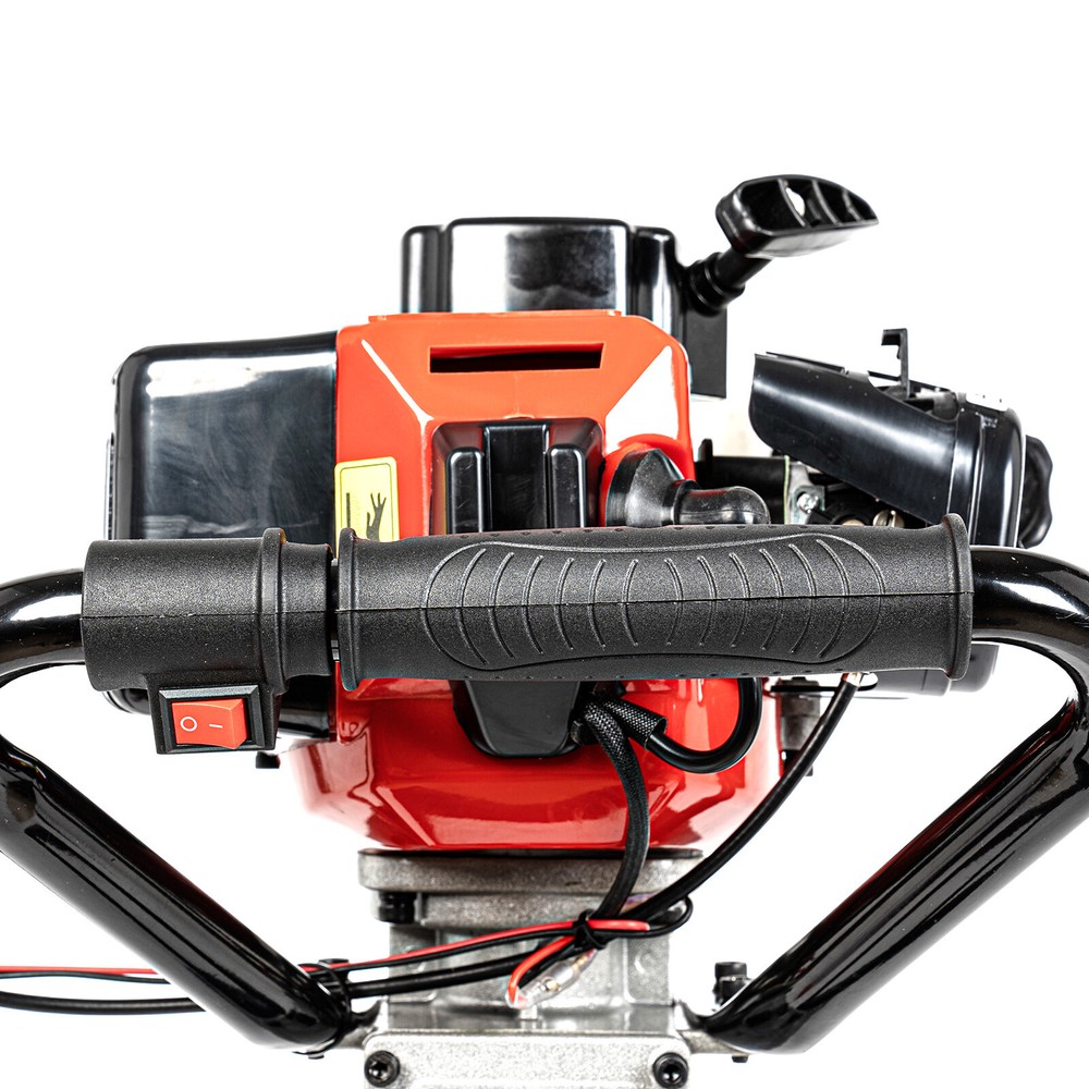 Gas Powered T-Post Driver 2 Stroke Pole Pounder Pile Driver Hammer Portable