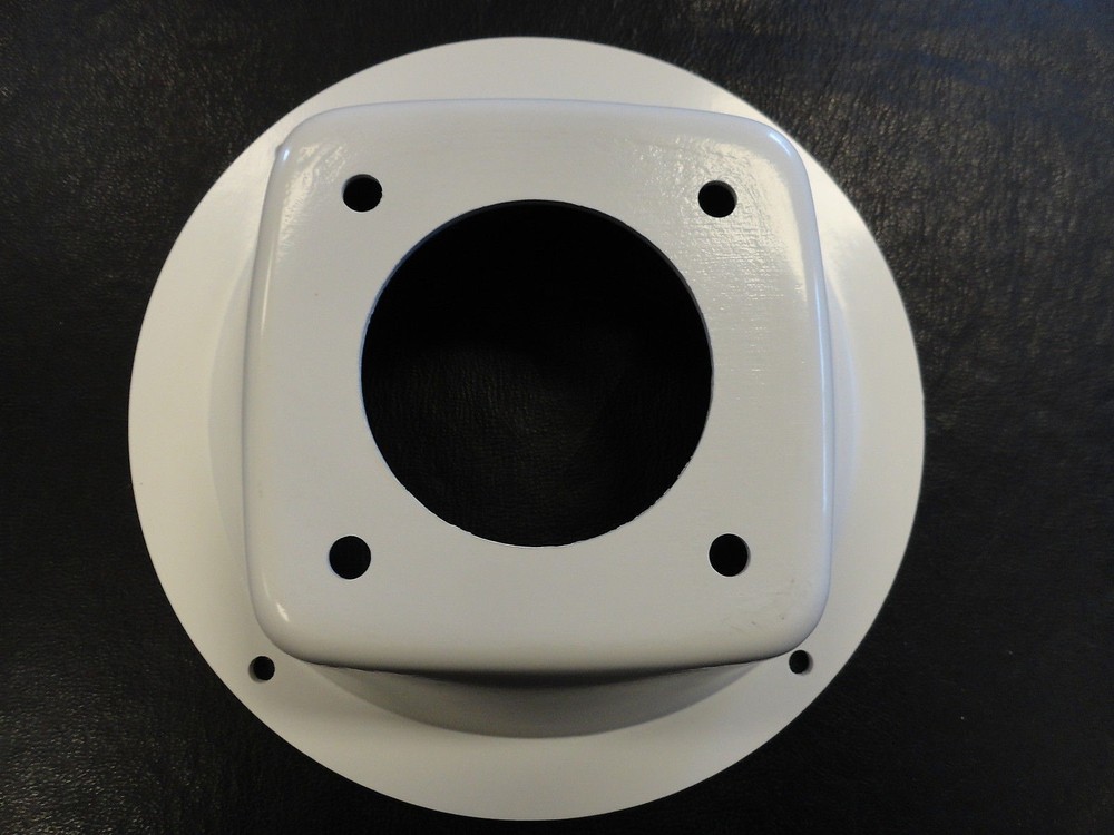CAN-AM 6" WHITE PLASTIC SWITCH SUPPORT SWITCH BACKING PLATE 204471341 BOAT