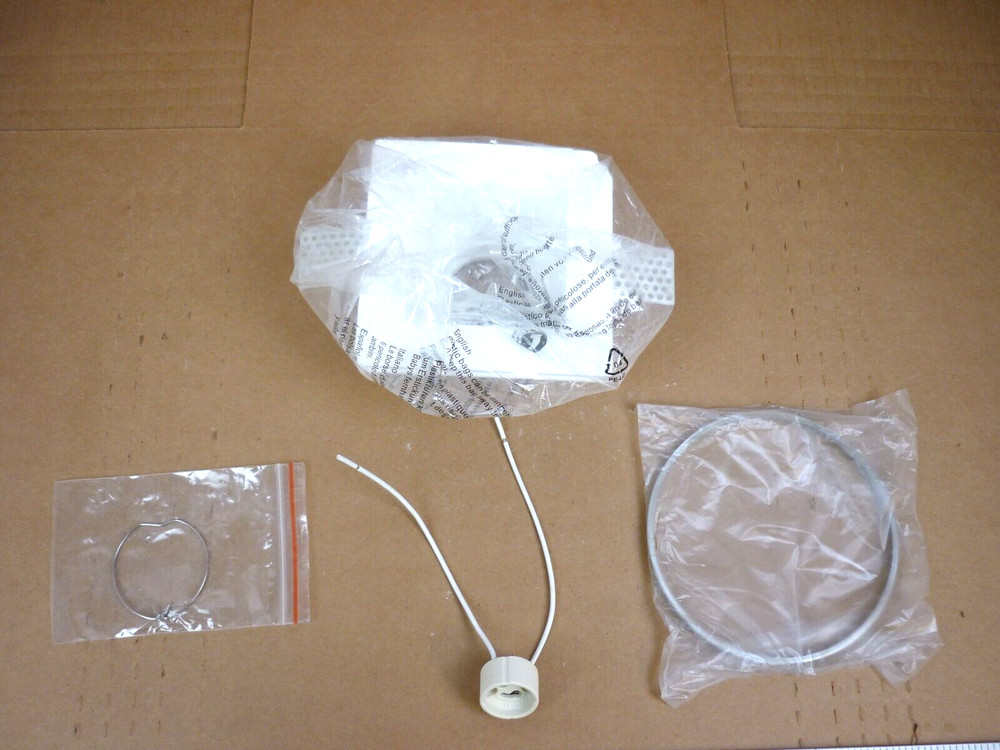KingLed Recessed Spotlight In Square Ceramic Plaster