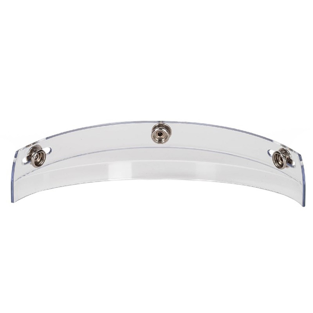 Universal Motorcycle 3 Snap-Button Visor Flip Down Open Face Wind J4I2