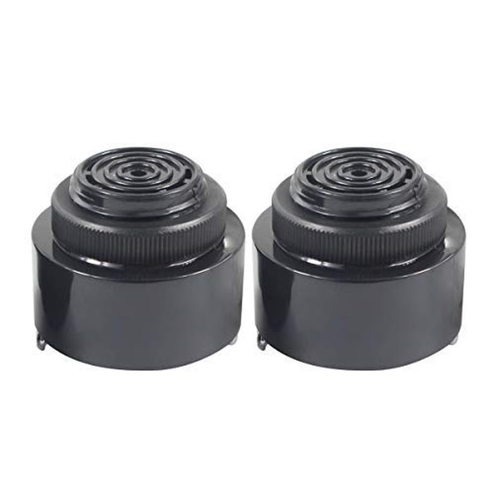 Continuous Beep Alarm Electronic Piezo Buzzer Sounder DC 3-24V 85DB 2Pcs