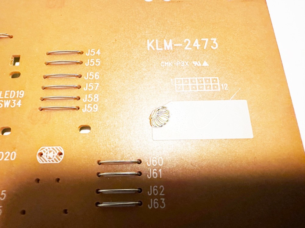 KORG Triton STUDIO Right Side Panel Switch Board KLM-2287. Works Great !