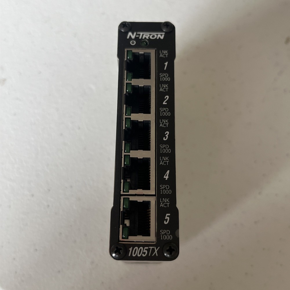 Used N-Tron Ethernet Switch 1005TX