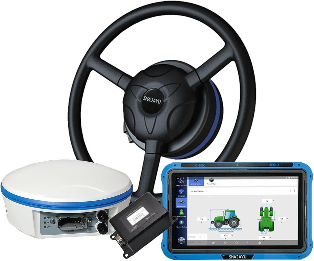 Tractor GPS, Auto Steer System 2.5cm Accuracy by RTK Base 10cm Precision by PPP