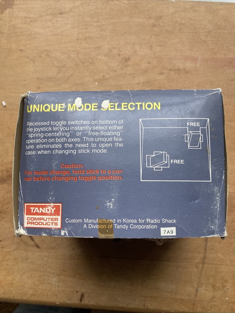 Tandy Deluxe Joystick Cat No. 26-3012B