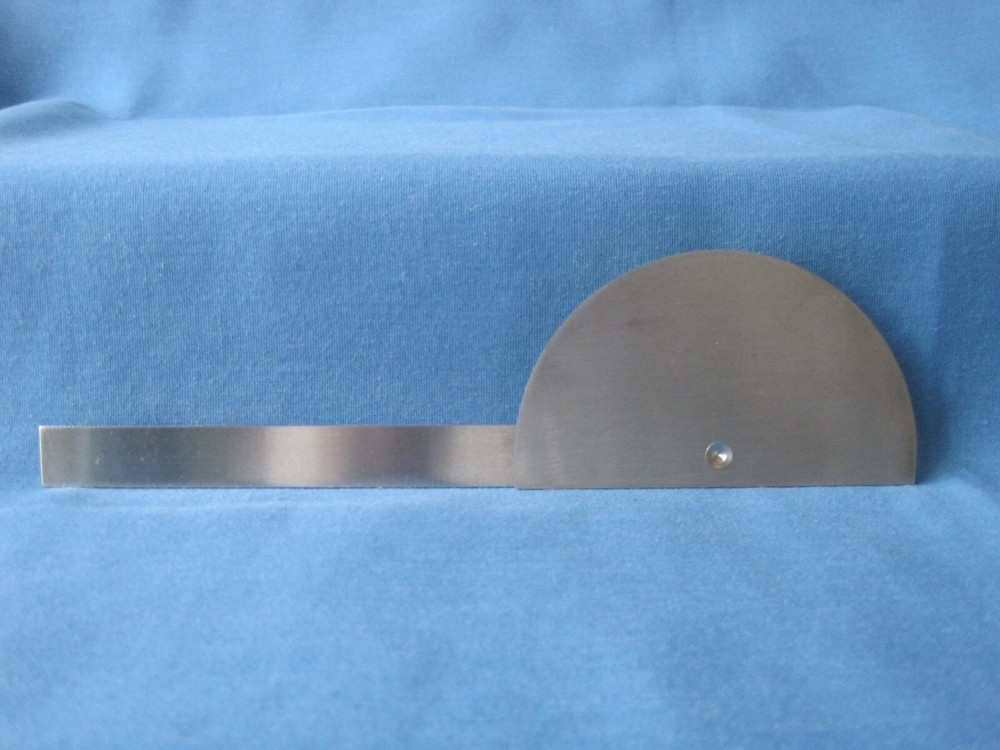 Tool. Measuring. Protractor with Line. Tool. Instrument.