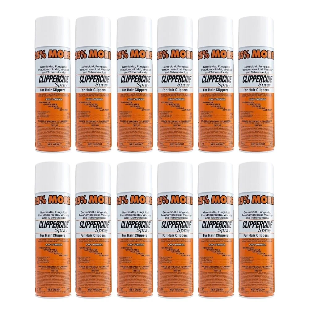 CLIPPERCIDE SPRAY 15oz - PACK OF 12