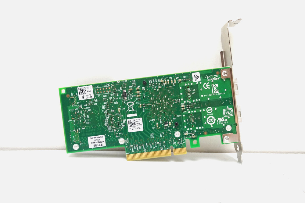 Intel Dual Port 10Gbps X520 PCI Express Ethernet Server Adapter