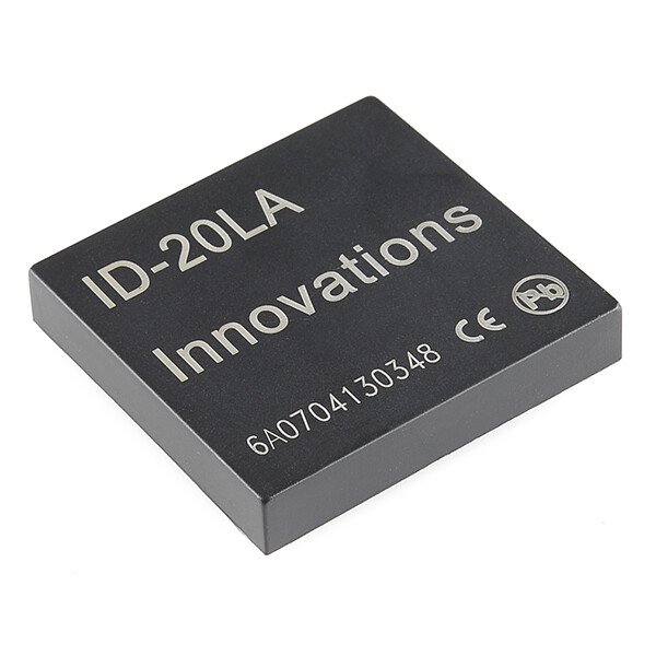 [ SparkFun SEN-11828 ] RFID Reader ID-20LA (125 kHz)
