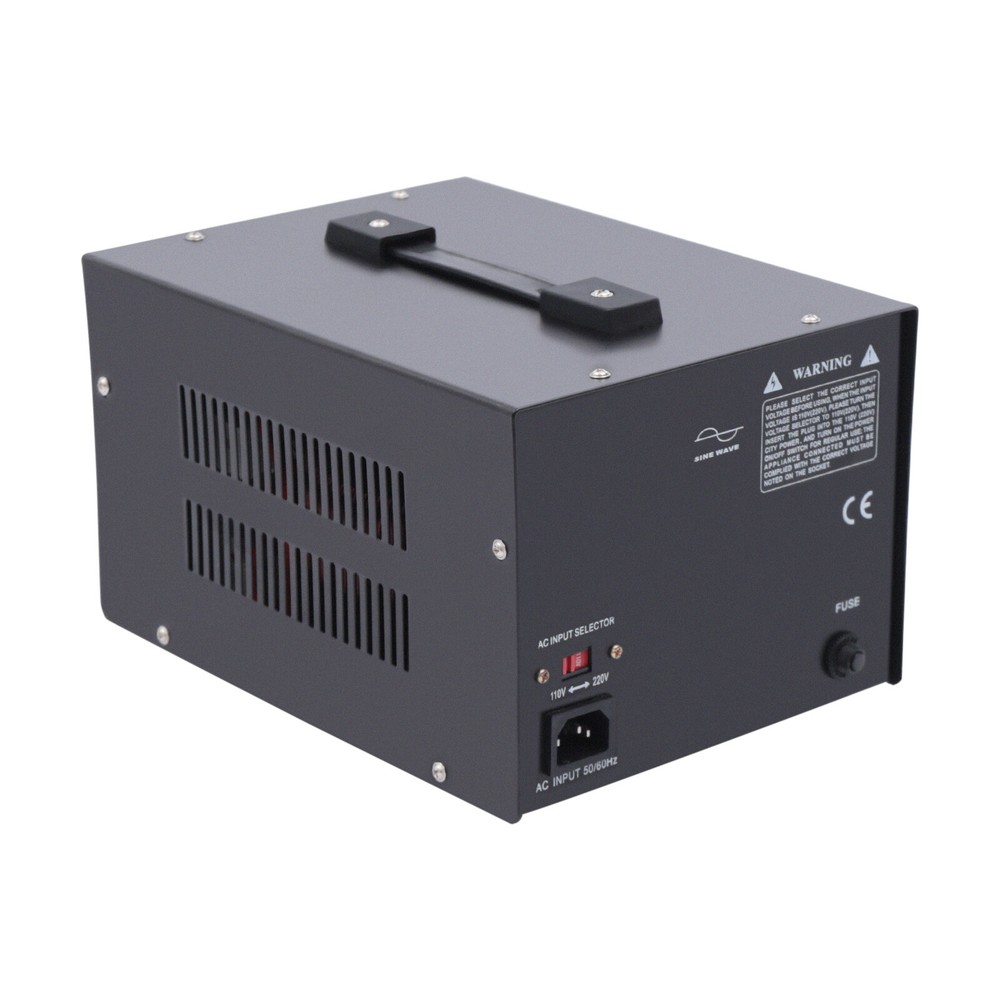 3KW Step Up/Down Transformer Regulator/Stabilizer 110V-220V 220V-110V Voltage