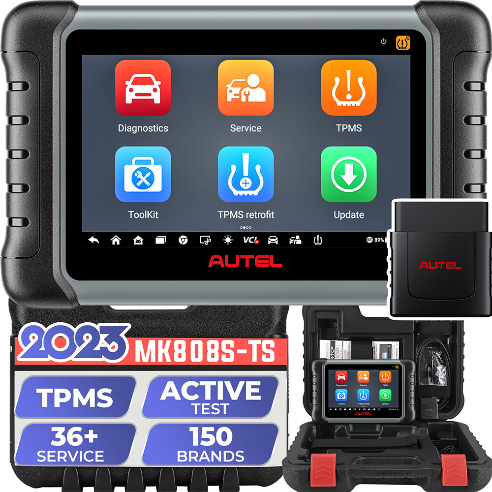 Autel MK808S-TS Bluetooth OBD2 Diagnostic Scanner TPMS Programming KEY Coding