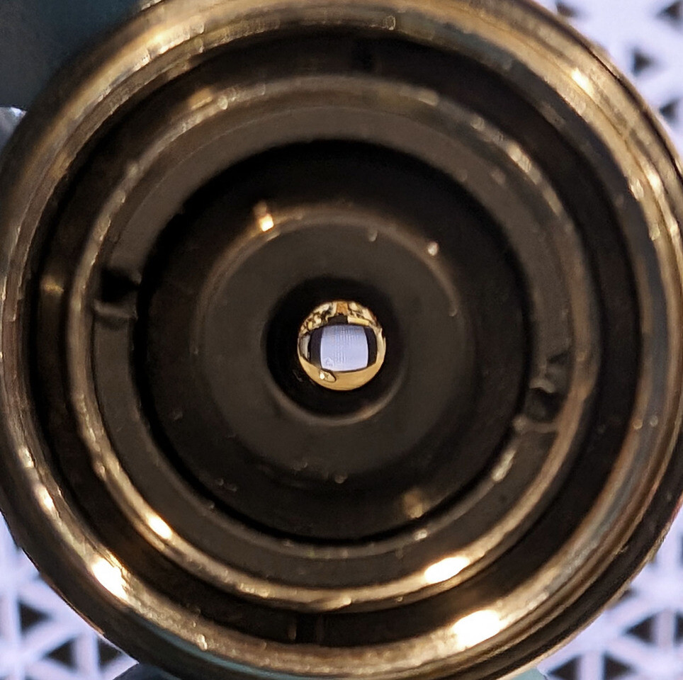 Nikon E Plan 100 RMS 1.25 Oil Microscope Objective Lens 160/0.17
