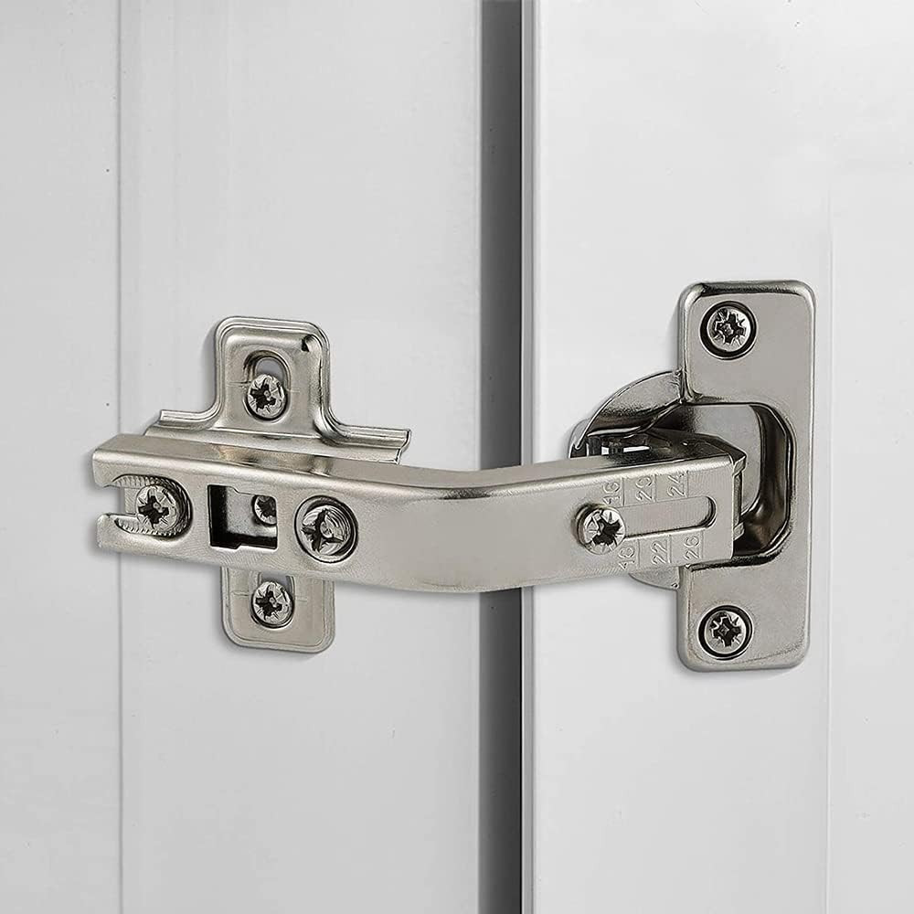 2 Pack 1 Pairs 135° Lazy Susan Hinge, Full Overlay Concealed for Corner Kitchen