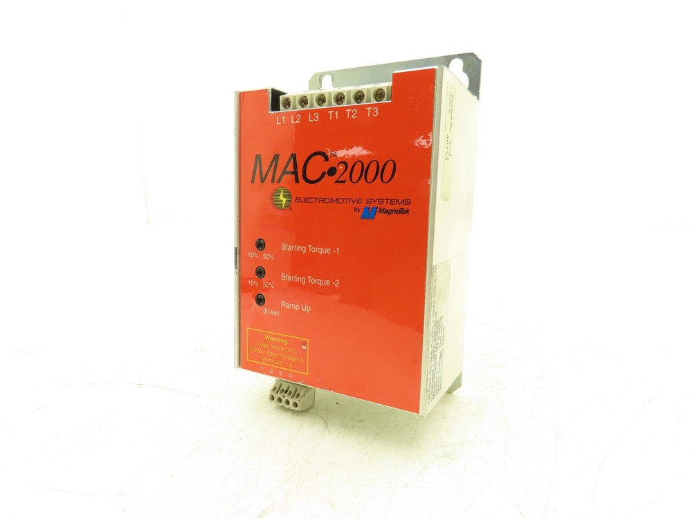 Magnetek MAC2024 MAC 2000 Soft Starter Motor Control Electromotive Systems 3Ph