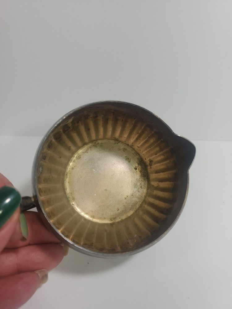 Vintage Mid Century Silver plated ONEIDA Silversmiths Sugar Cream Set