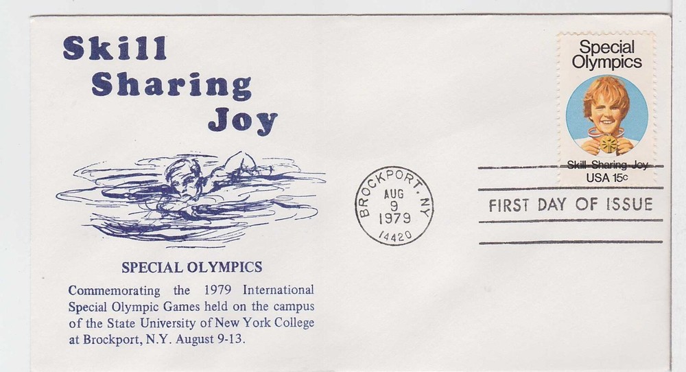 TurtlesTradingPost- Special Olympics -1979 FDC #1788- KMC Venture Cachet