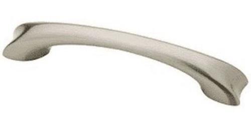 (5 Pack) 3 inch Builder Fashion Maenza Pull Satin Nickel
