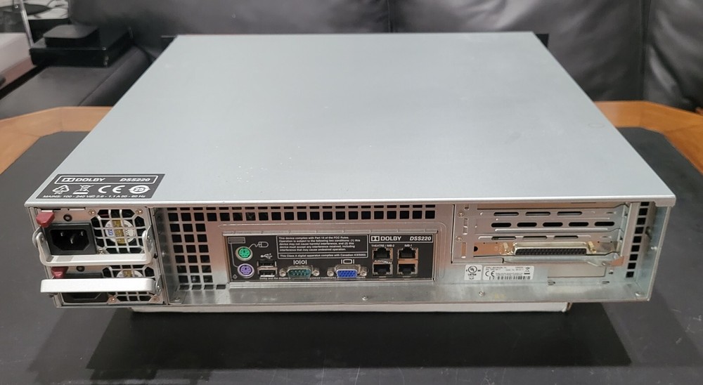 Dolby DSS220 Show Manager Server