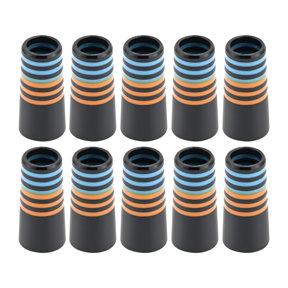 10Pcs Plastic Golf Ferrules Replacement Parts Fit For 0.355 Tip Irons Shaft