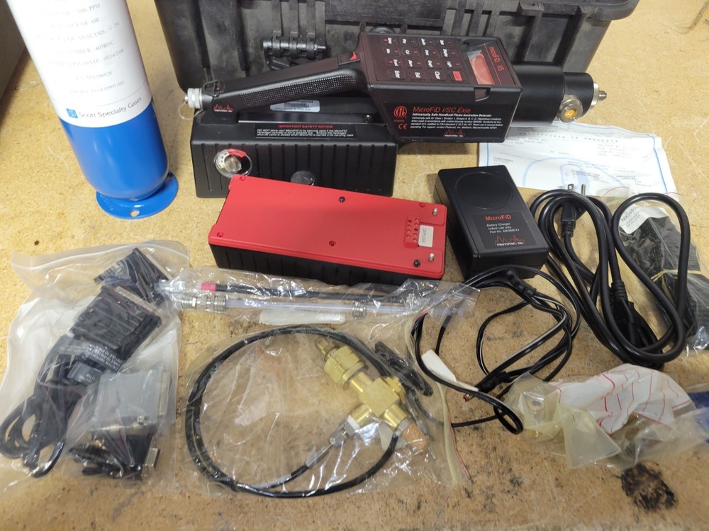 Photovac MicroFid I/S Handheld Flame Ionization Detector AS-IS Battery Issue