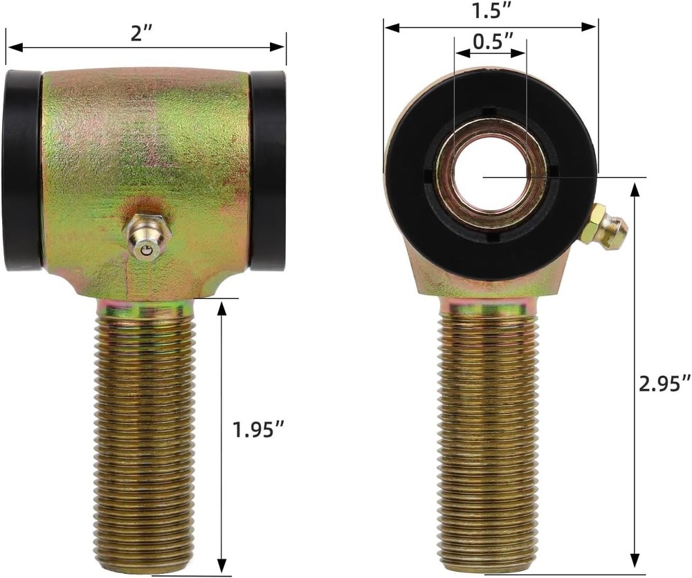 3/4" .750" Threaded Bushing Kit for 4-Link Suspension or Replace Worn Out Rod...