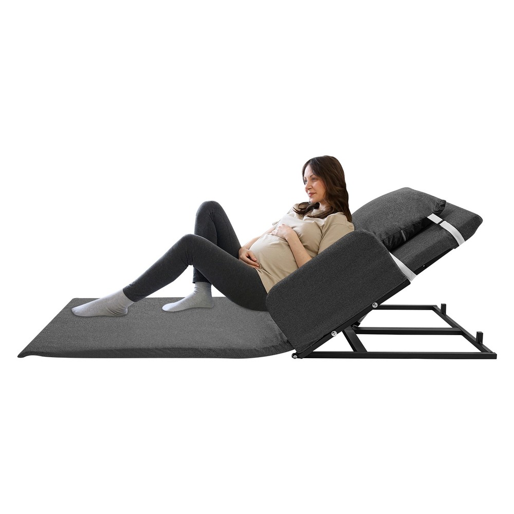 600W Electric Lifting Backrest w/Armrests 2-80° Adjustable For Elderly Handicap
