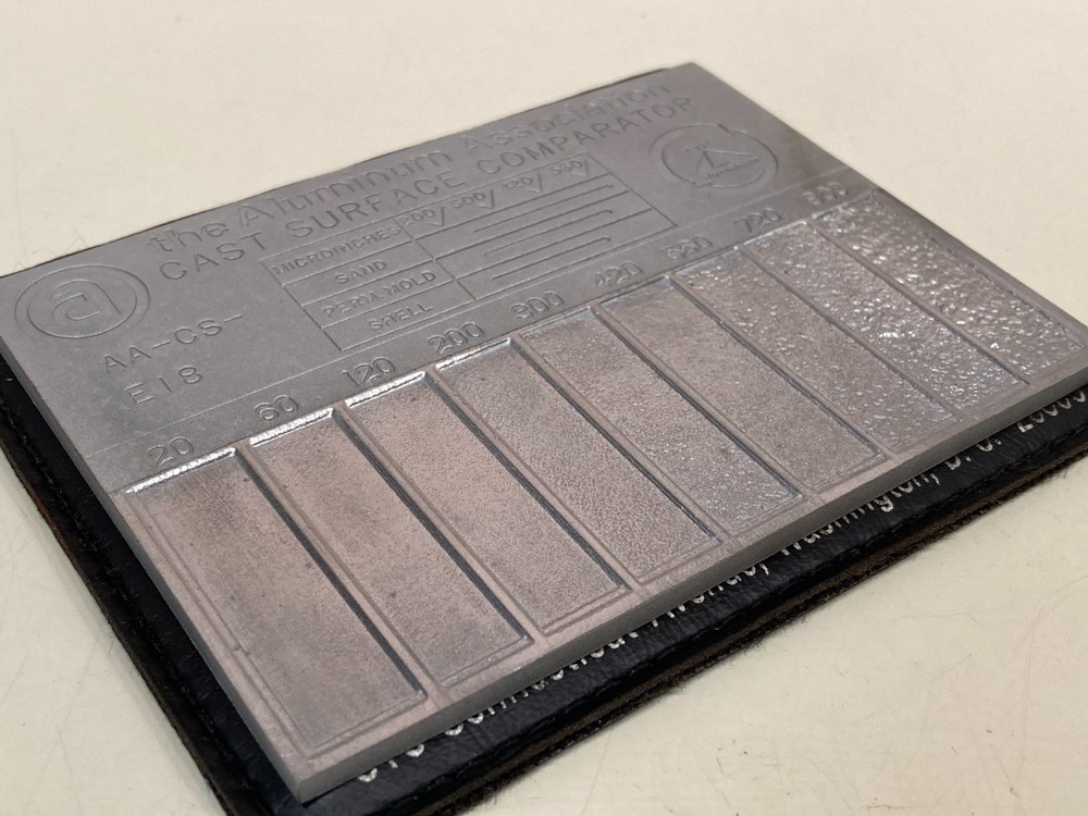 The Aluminum Association cast surface comparator (AA-CS-E18)