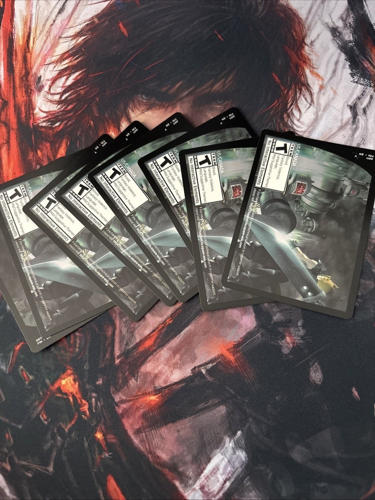 Final Fantasy VII Original Steam PC Game MTG game Edition Code