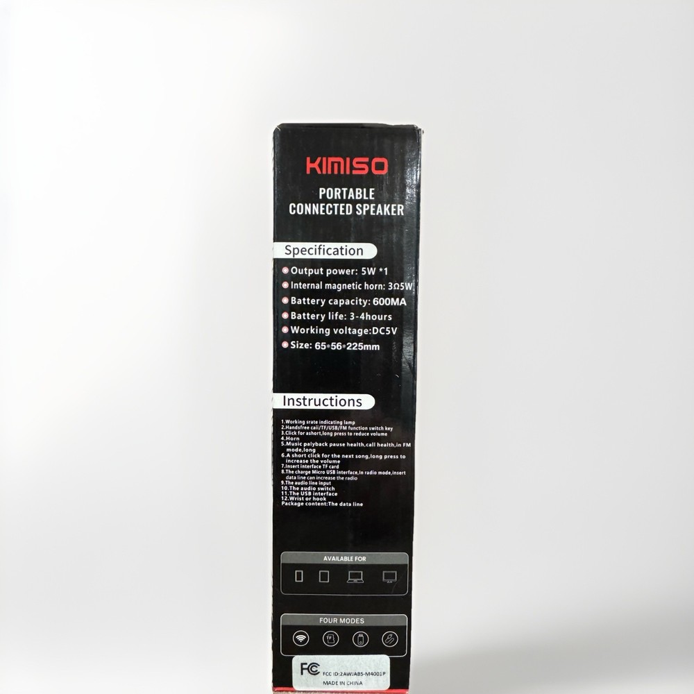 Kimiso Portable Connected Speaker