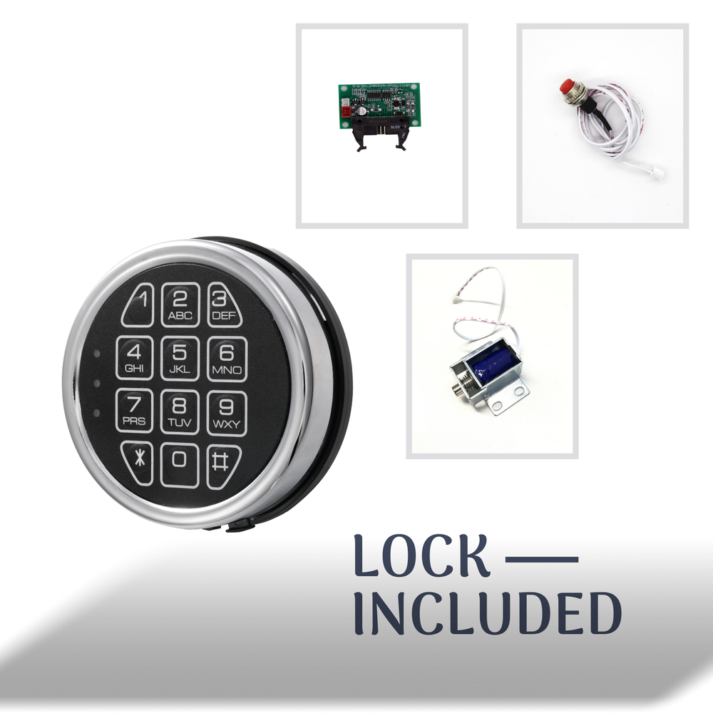Gun Safe Lock Replacement Unique PIN Code Digital Keypad Electronic Safe Lock