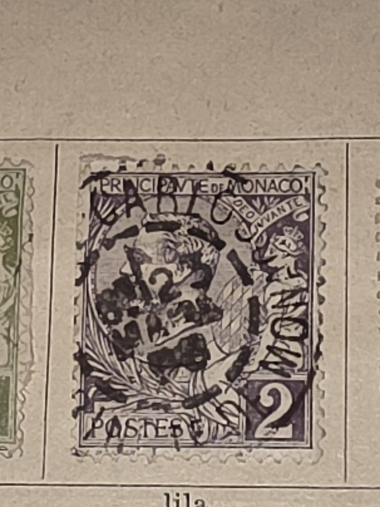 Foreign Monaco 2c Stamp Used - #I560