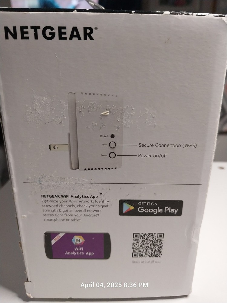 Wifi Range Extender. Netgear AC750 Daul Band Range