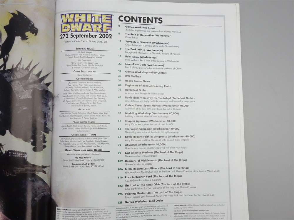 White Dwarf: Issue 272 (Games Workshop)