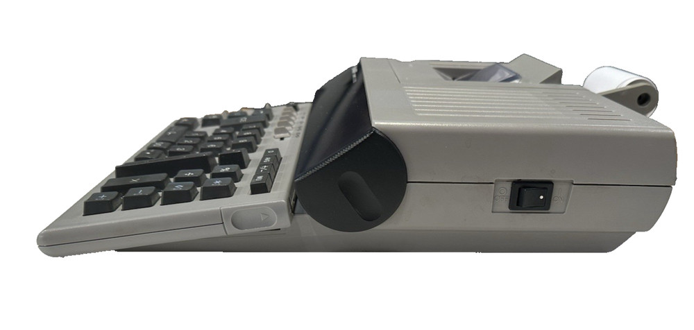 Vintage Sharp Compet CS-1780 Digit Electronic Receipt Printing Calculator Tested