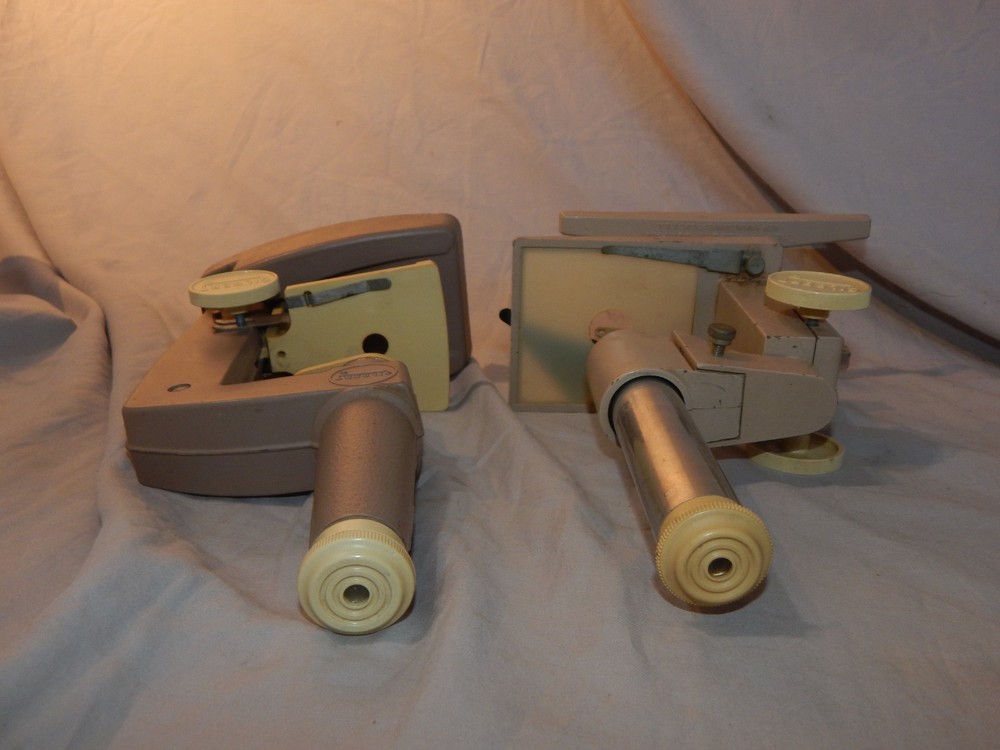 Lot of 2 Vintage Gilbert Microscopes