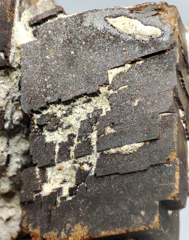 Skeletal Siderite Crystals Multi Terminated Displaying Step Growth Formation -Pk