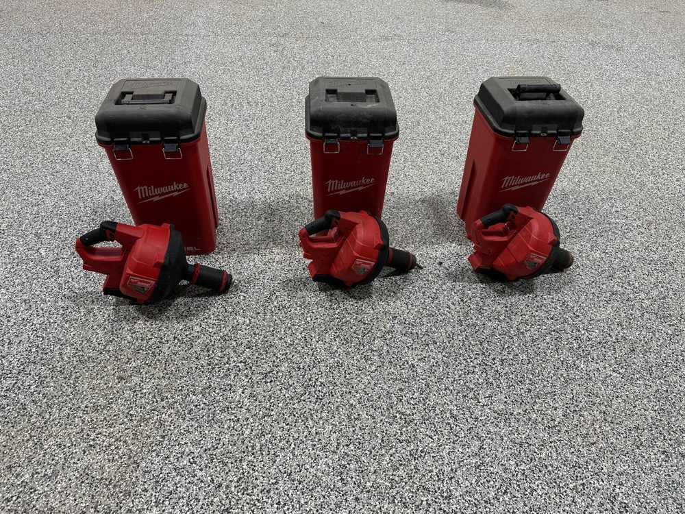 Milwaukee 2772A-21 M18 FUEL Drain Snake with Cable Drive Locking Feed System