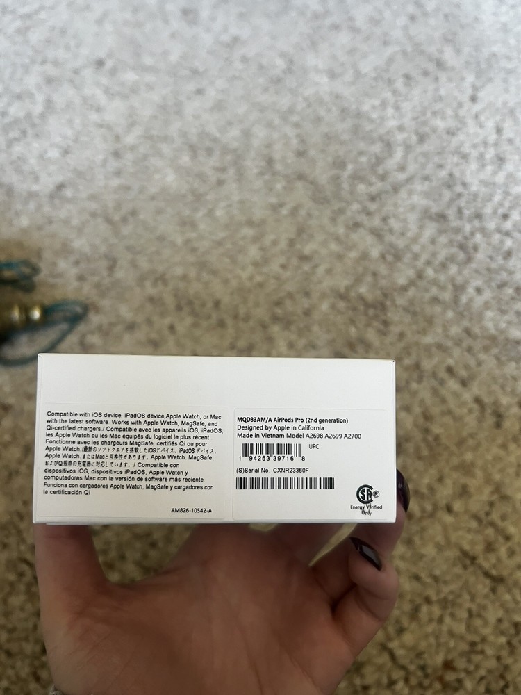 Apple AirPods Pro - Empty Retail BOX ONLY