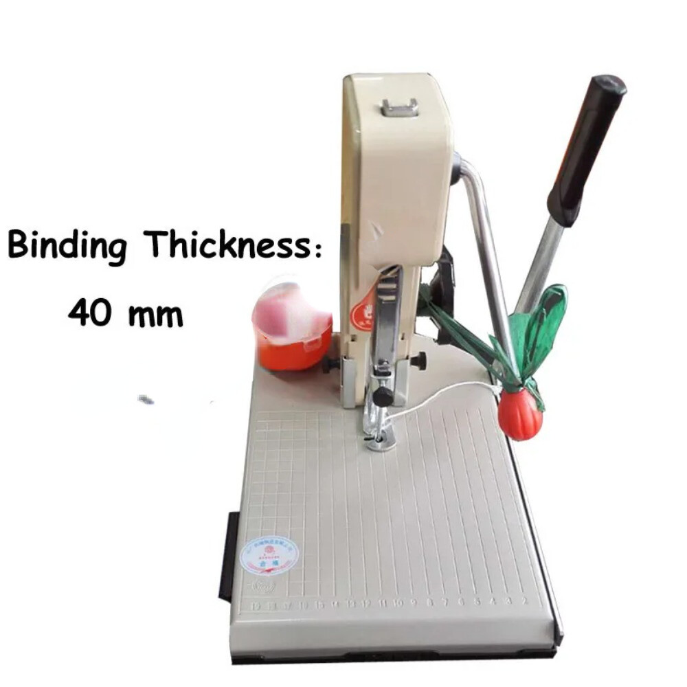 40mm Manual Paper Binding Machine with Knife Practical Paper Binder for Office