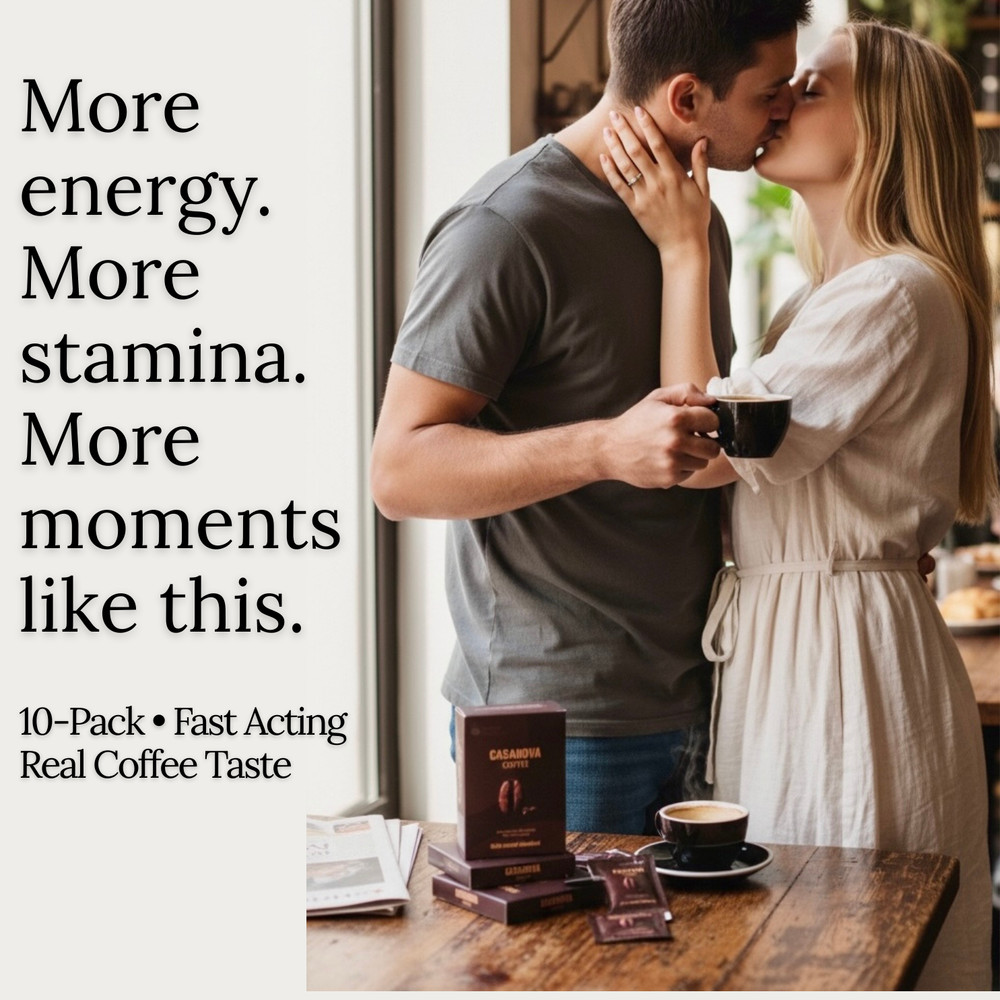 Casanova Coffee™ – Male Vitality Blend (3-pack)